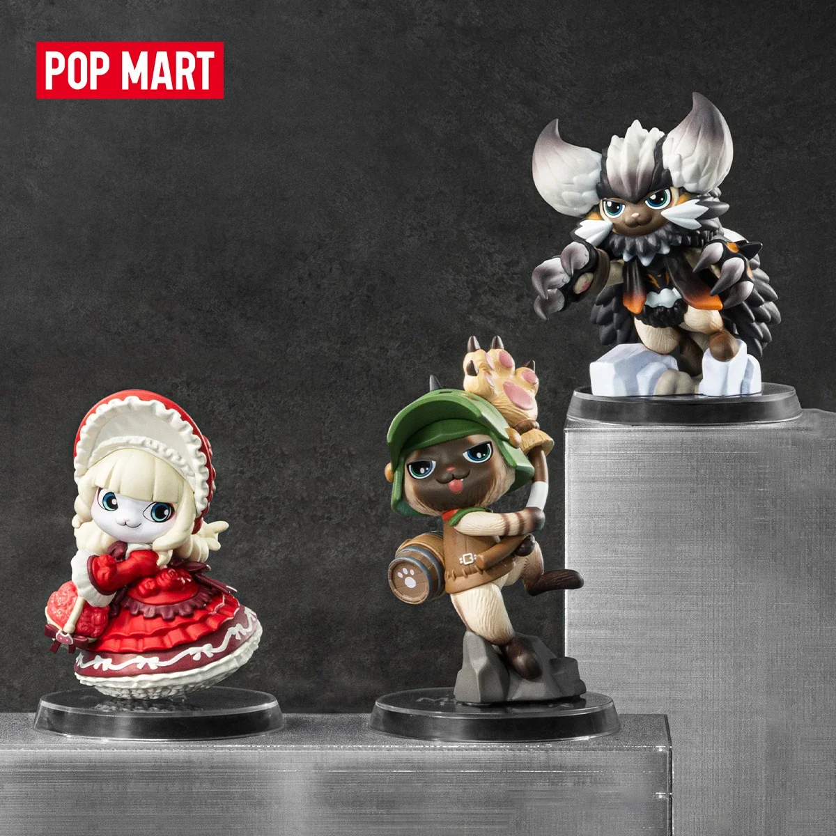 POP MART Monster Hunter Palico – обзор и цена Model Kit Eva