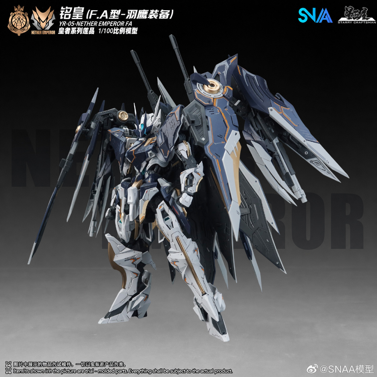 В наличии: SNAA MG 1/100 YR-05 – обзор и цена Model Kit Lancelot