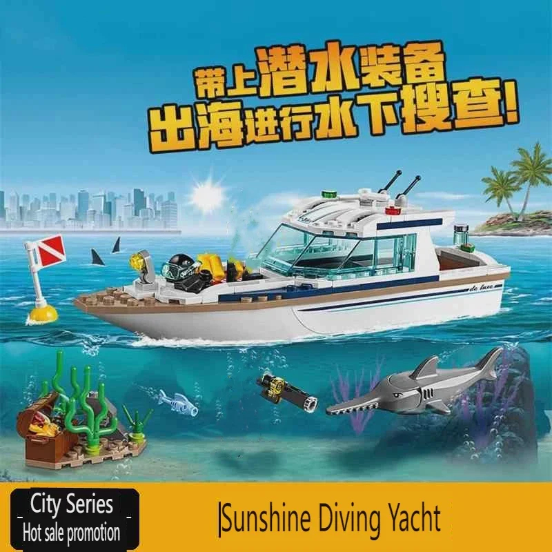 Конструктор City Series 60221: – обзор и цена Model Kit Yacht