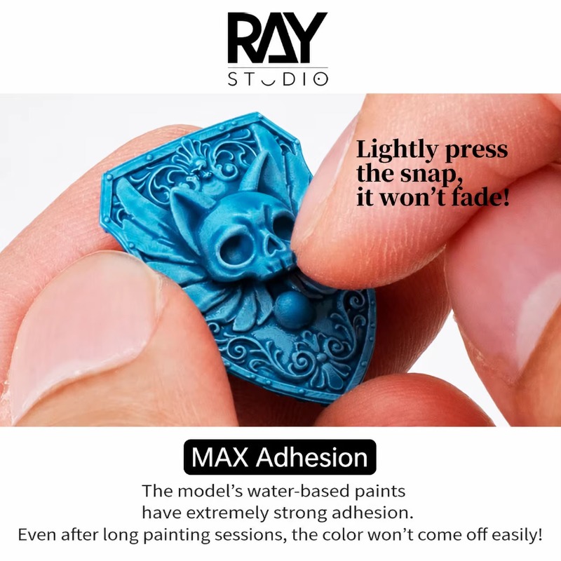 RAY Studio, набор контрастных  – обзор и цена Paint Model Kit
